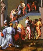 Jacopo Pontormo Punishment of the Baker Norge oil painting reproduction